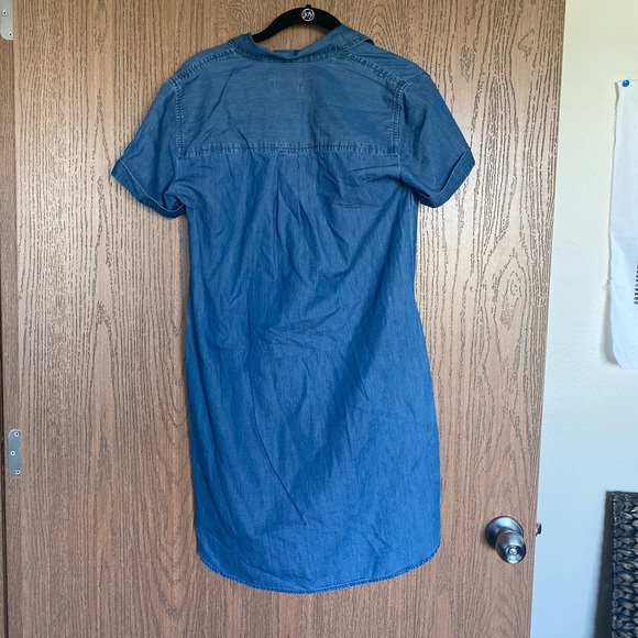 ✨ 3/$20 J. Crew Denim Dress with pockets NWT - Picture 6 of 10